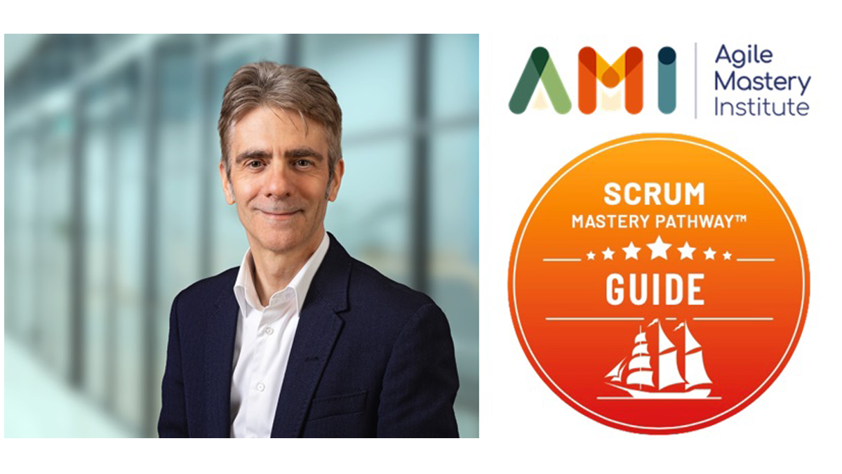 Martin Lambert and Scrum Mastery Pathway logo Guide